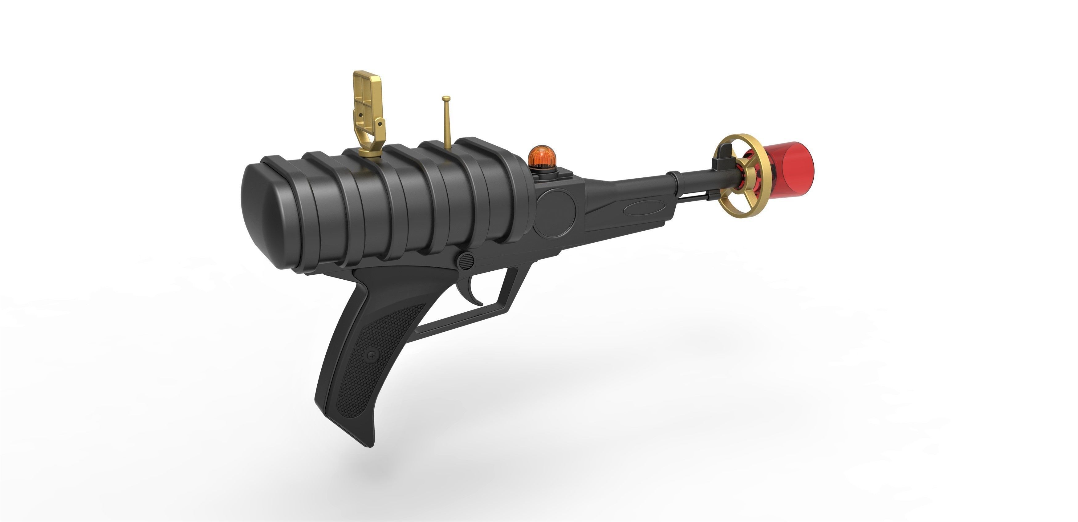 Laser pistol from Lost in Space TV series 1965 first season 3D print model_12