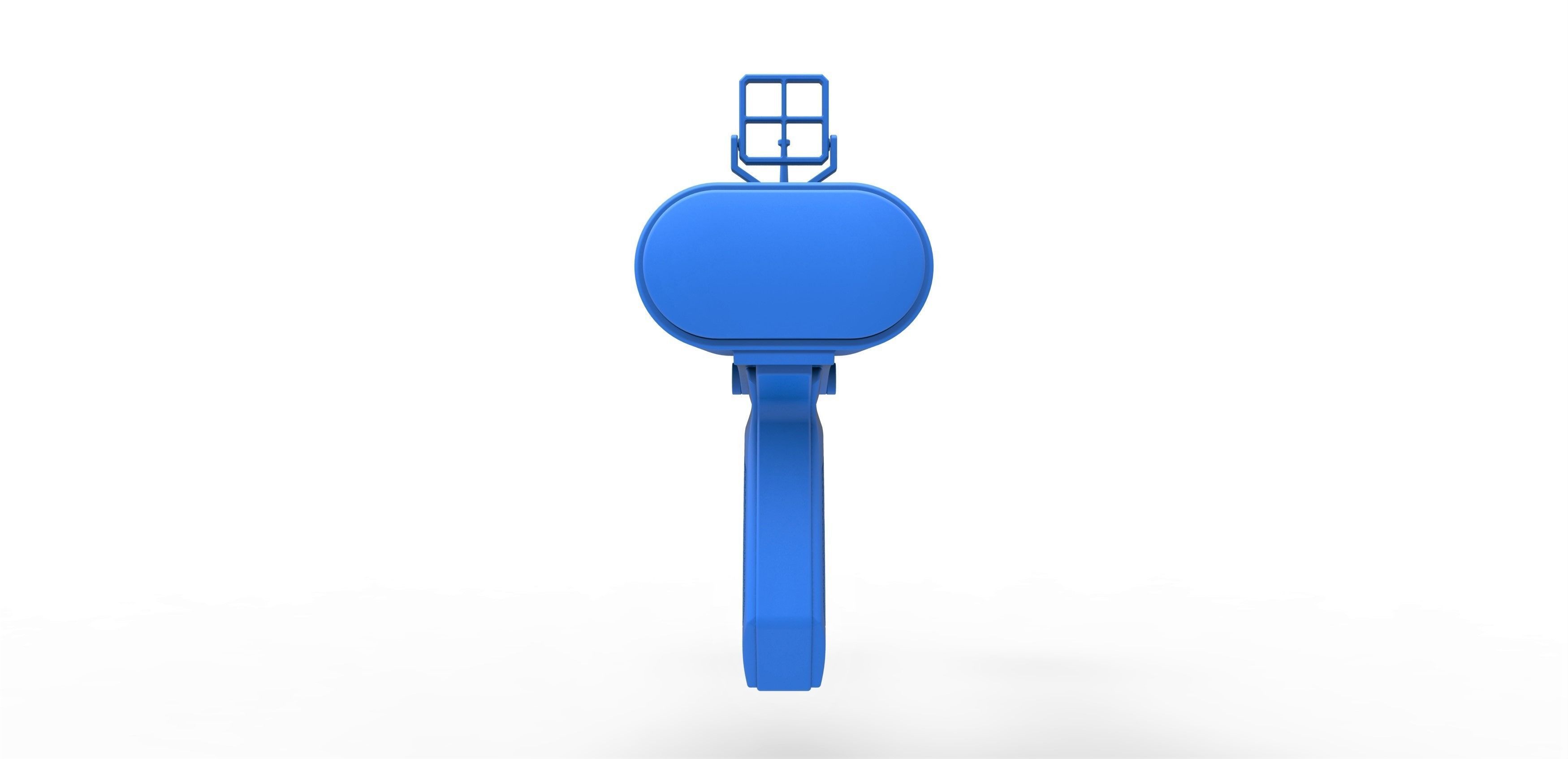 Laser pistol from Lost in Space TV series 1965 first season 3D print model_25