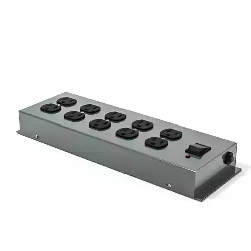 A plug block 3D model