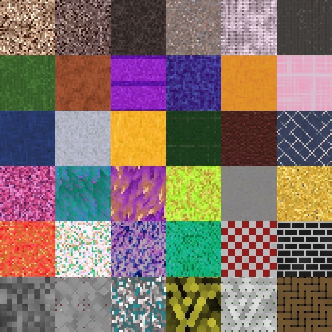 Pixel Art PBR Textures Bundle Texture_5