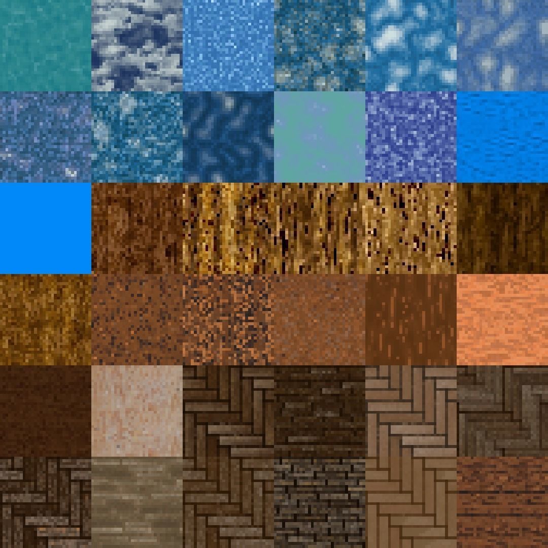 Pixel Art PBR Textures Bundle Texture_16