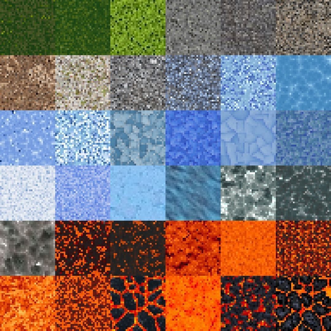 Pixel Art PBR Textures Bundle Texture_8