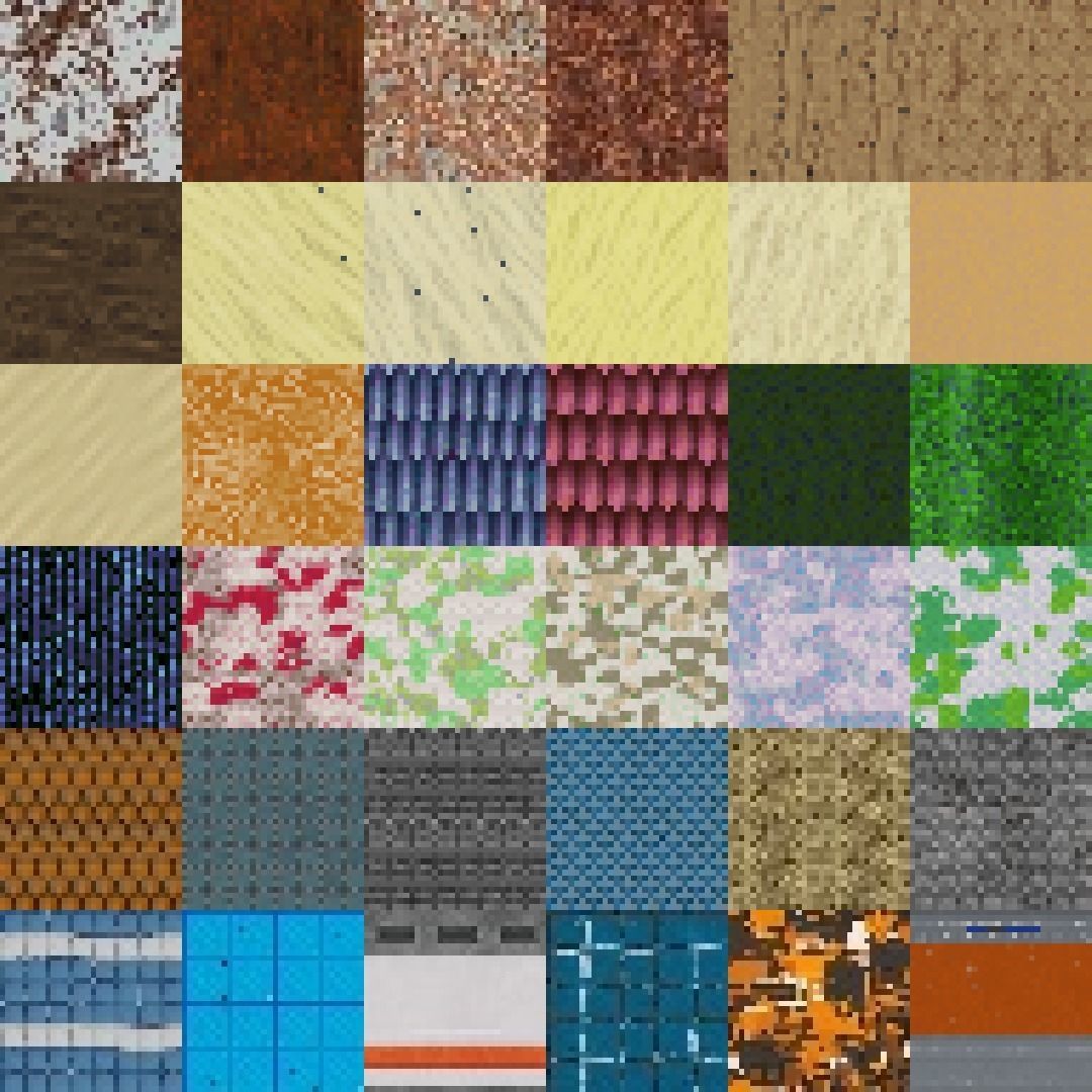 Pixel Art PBR Textures Bundle Texture_13