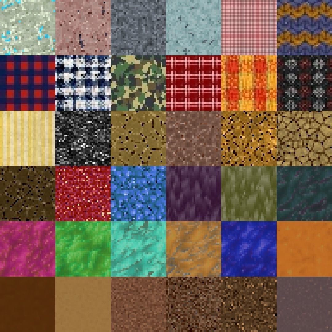 Pixel Art PBR Textures Bundle Texture_4