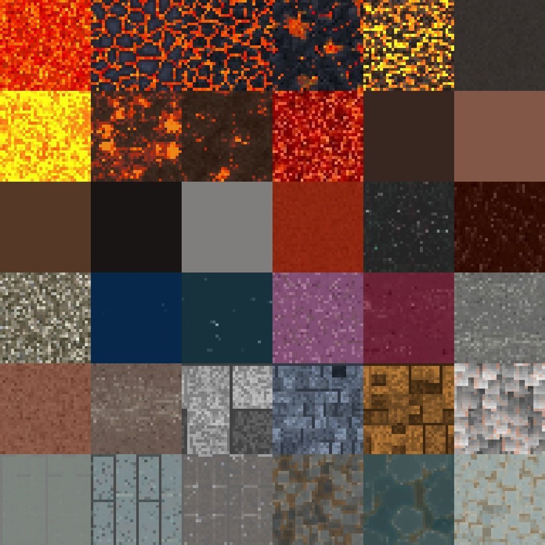 Pixel Art PBR Textures Bundle Texture_9