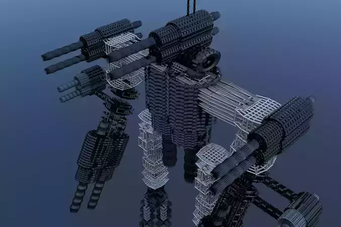 Robot Cyborg Game Character SciFi