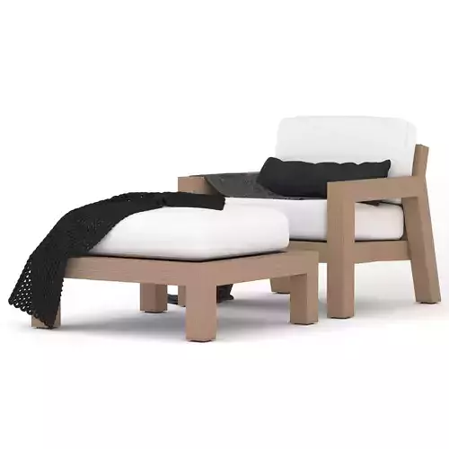 BONAIRE LOUNGE CHAIR 3D model