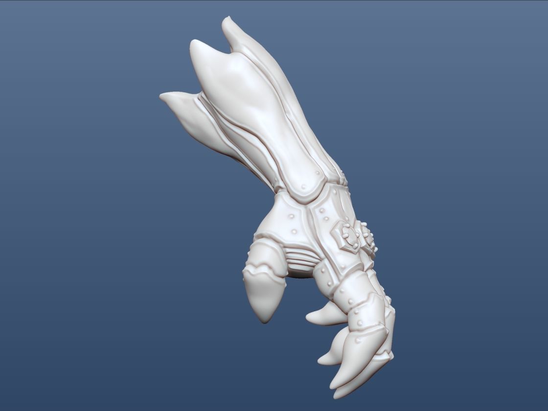 Lion-o Thundercats Figure with Sword of Omens and Claw Shield 3D print model_4