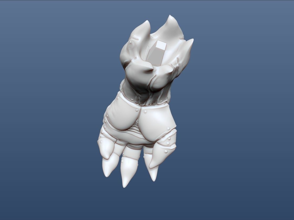 Lion-o Thundercats Figure with Sword of Omens and Claw Shield 3D print model_5