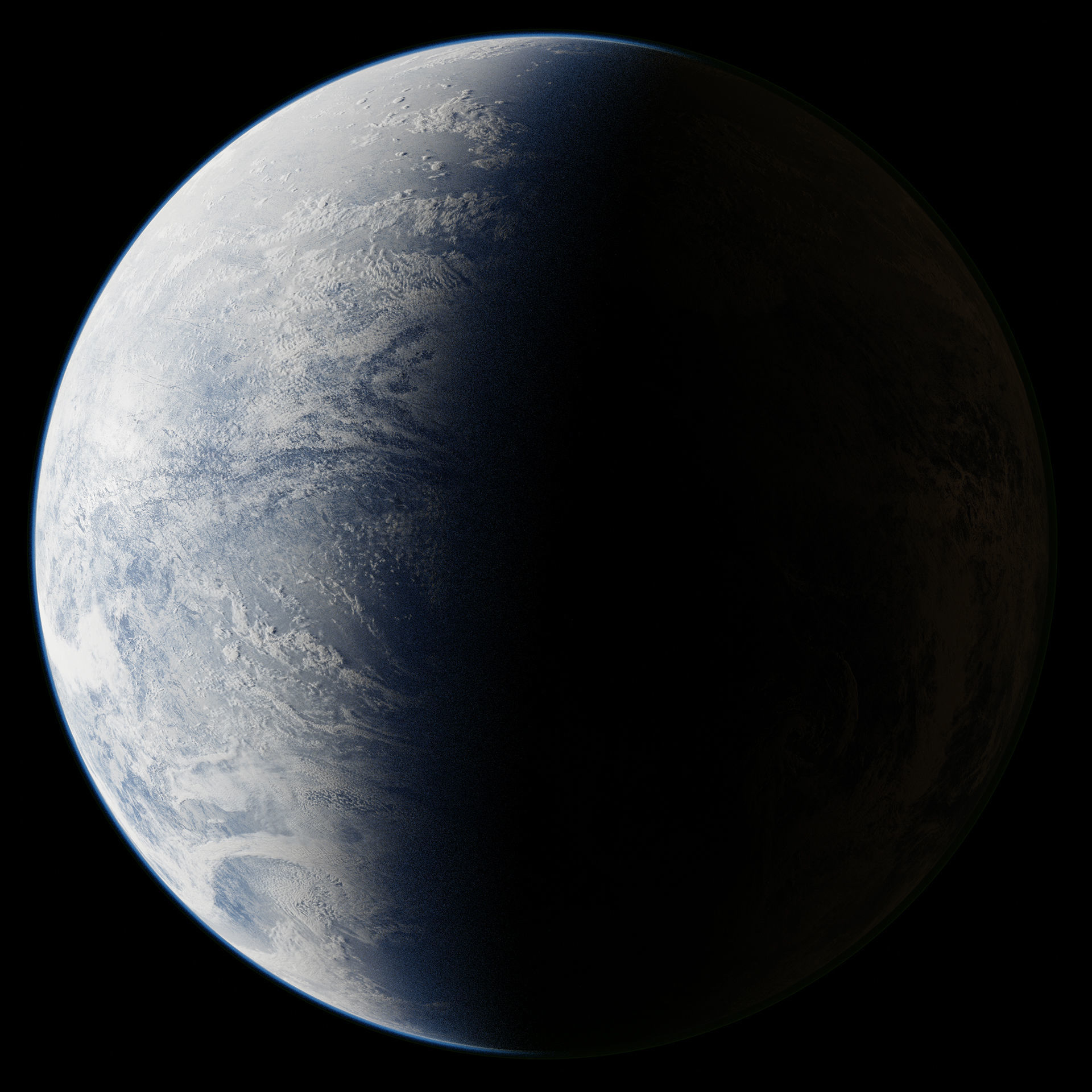 Planet Kofh 3D model_5