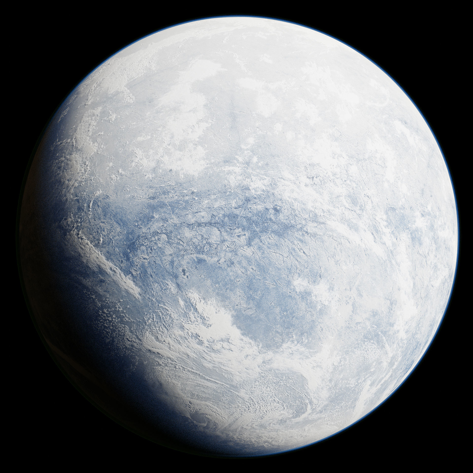 Planet Kofh 3D model_4