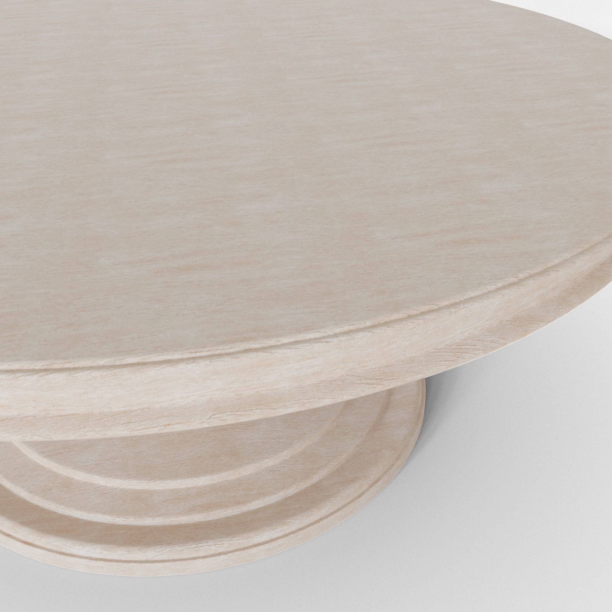 Pine Dining Table by Kosas Home 3D model_3