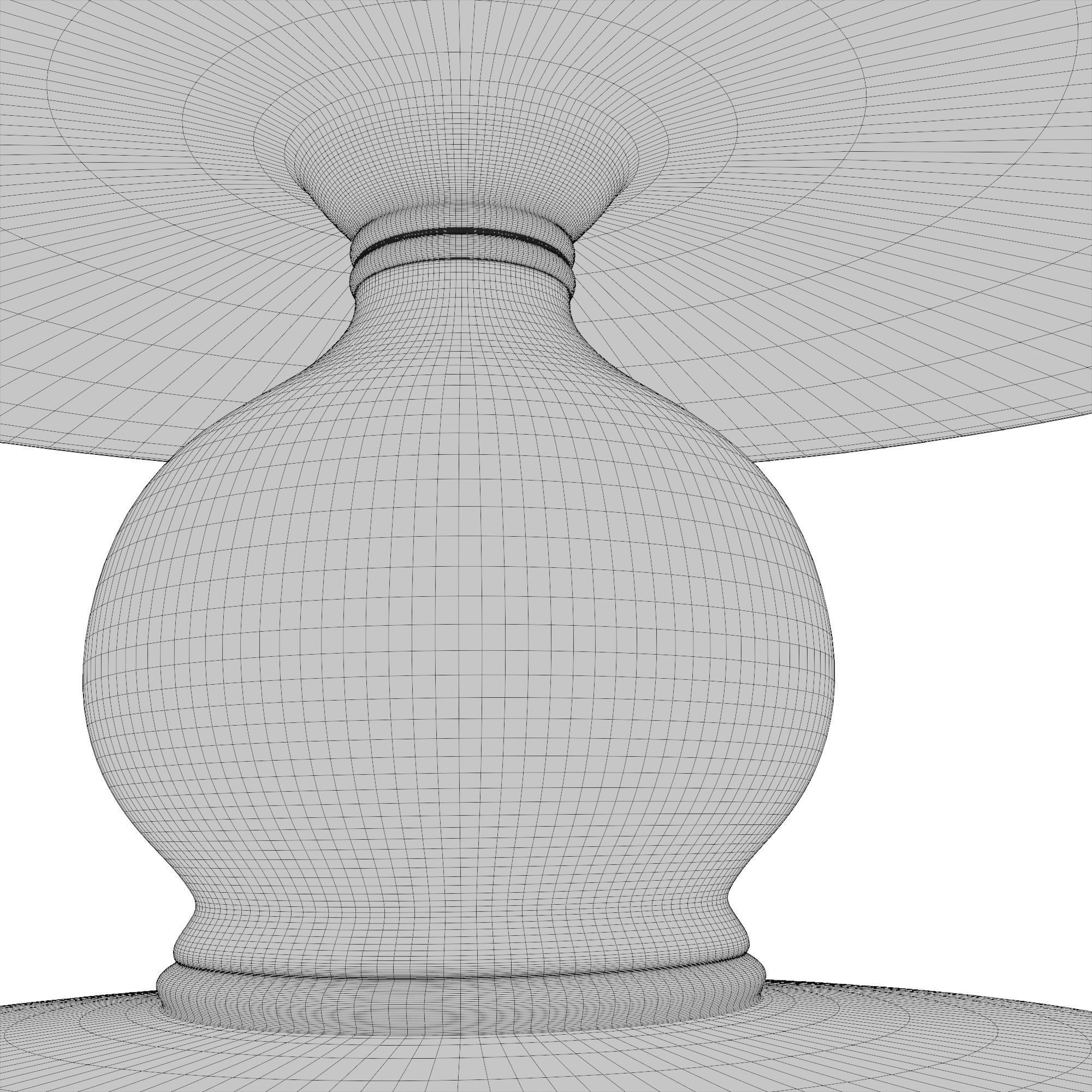 Pine Dining Table by Kosas Home 3D model_7