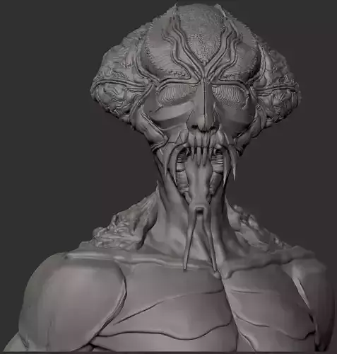 Insect Creature Bust
