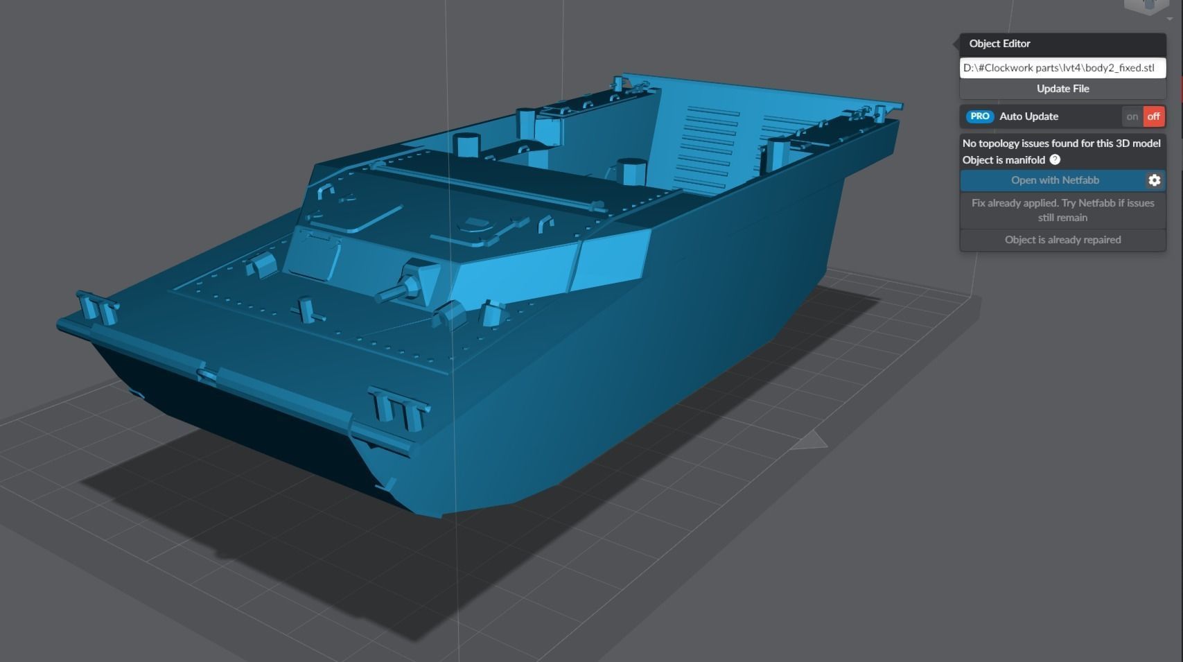 LVT 4 Water Buffalo Scale model 3D print model_6
