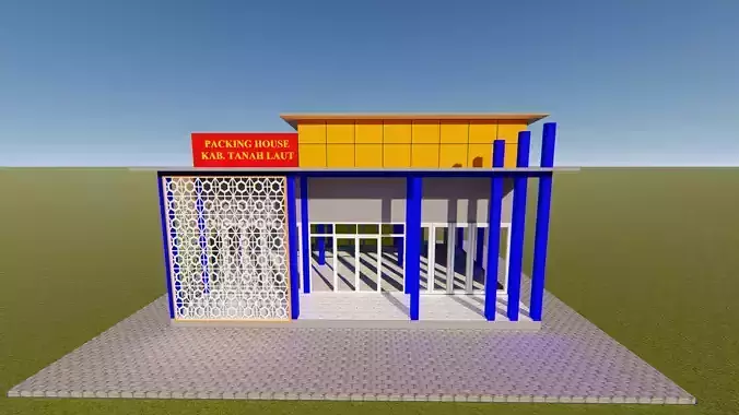 Packing House 3D print model