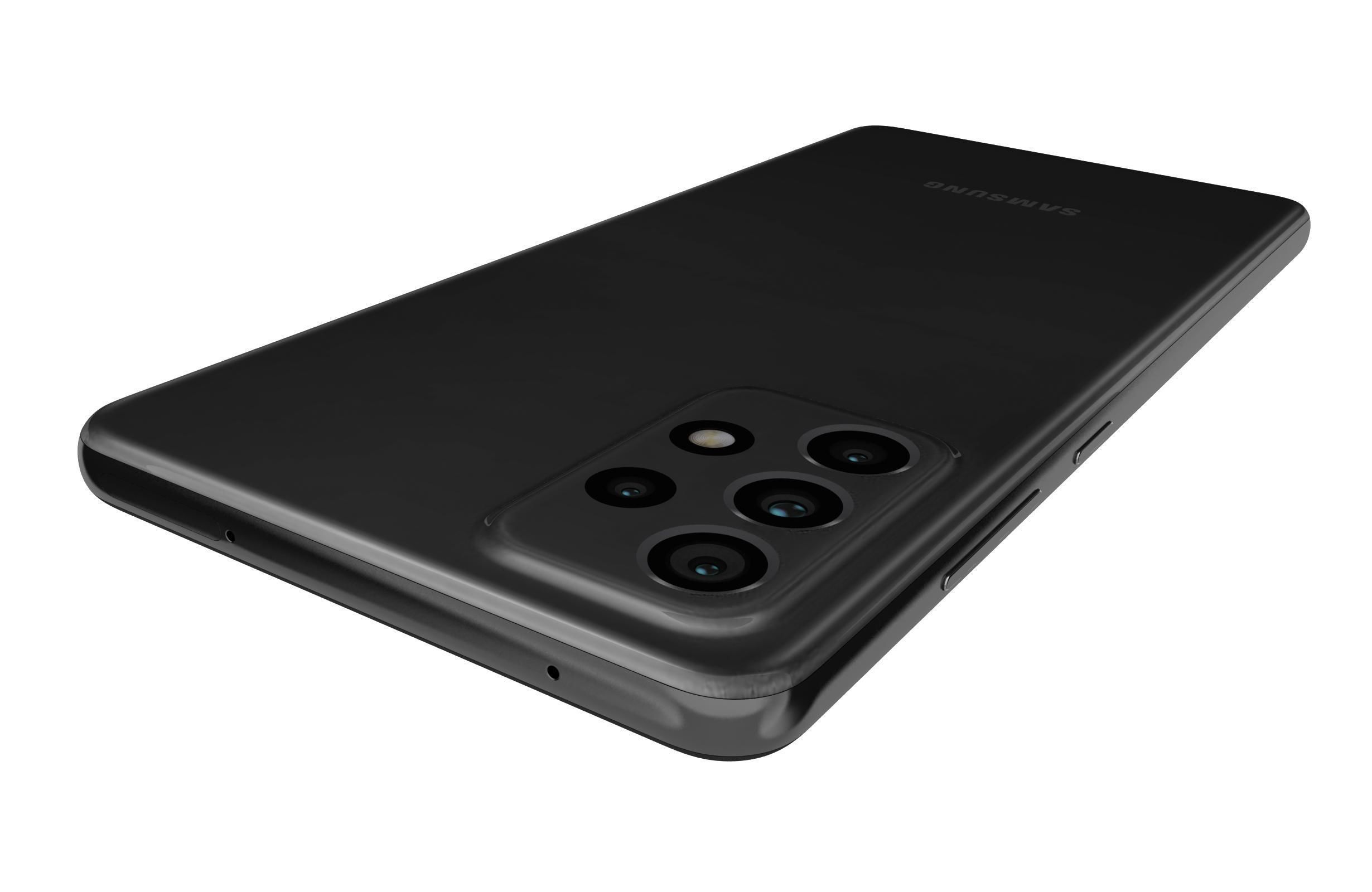 Samsung Galaxy A72 Awesome Black 3D model_15