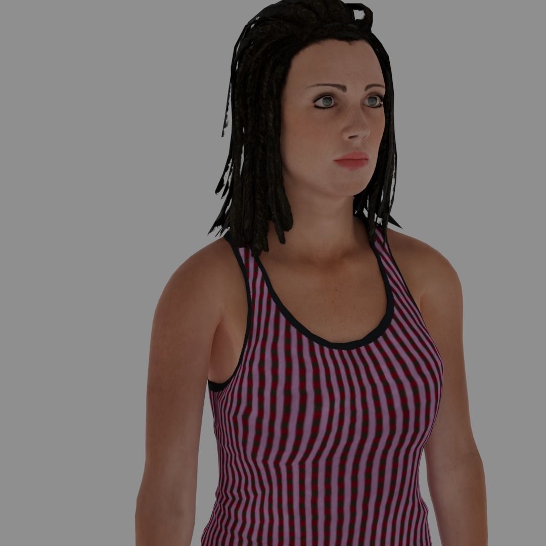 35 characters Pack 3D model_12