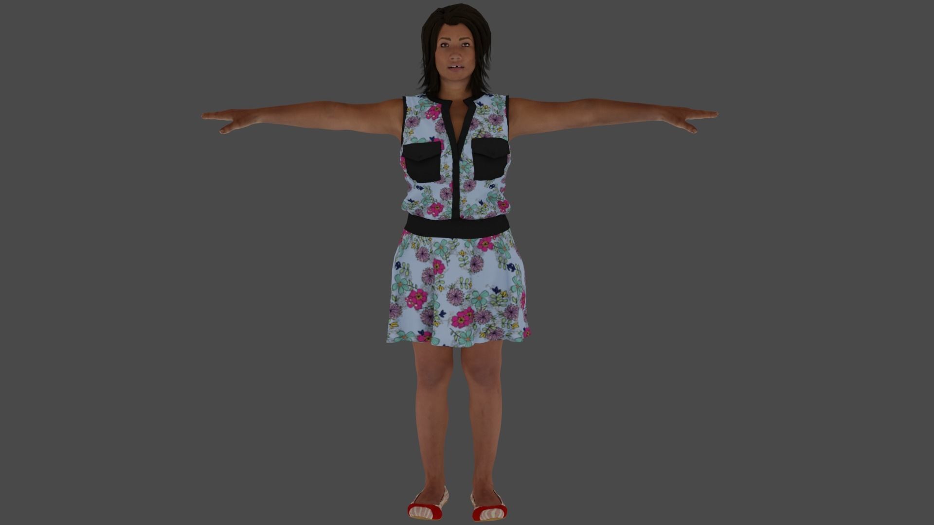 35 characters Pack 3D model_14