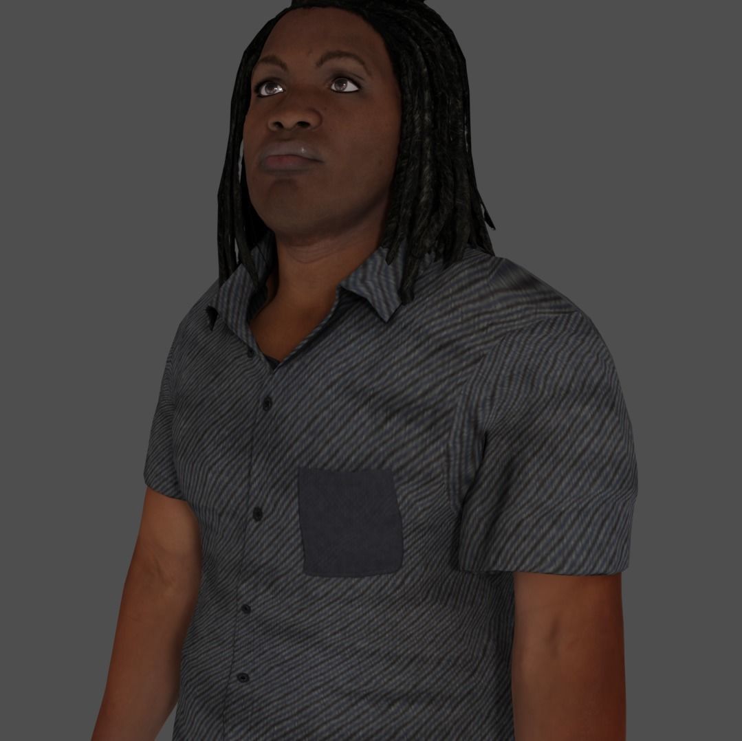 35 characters Pack 3D model_42