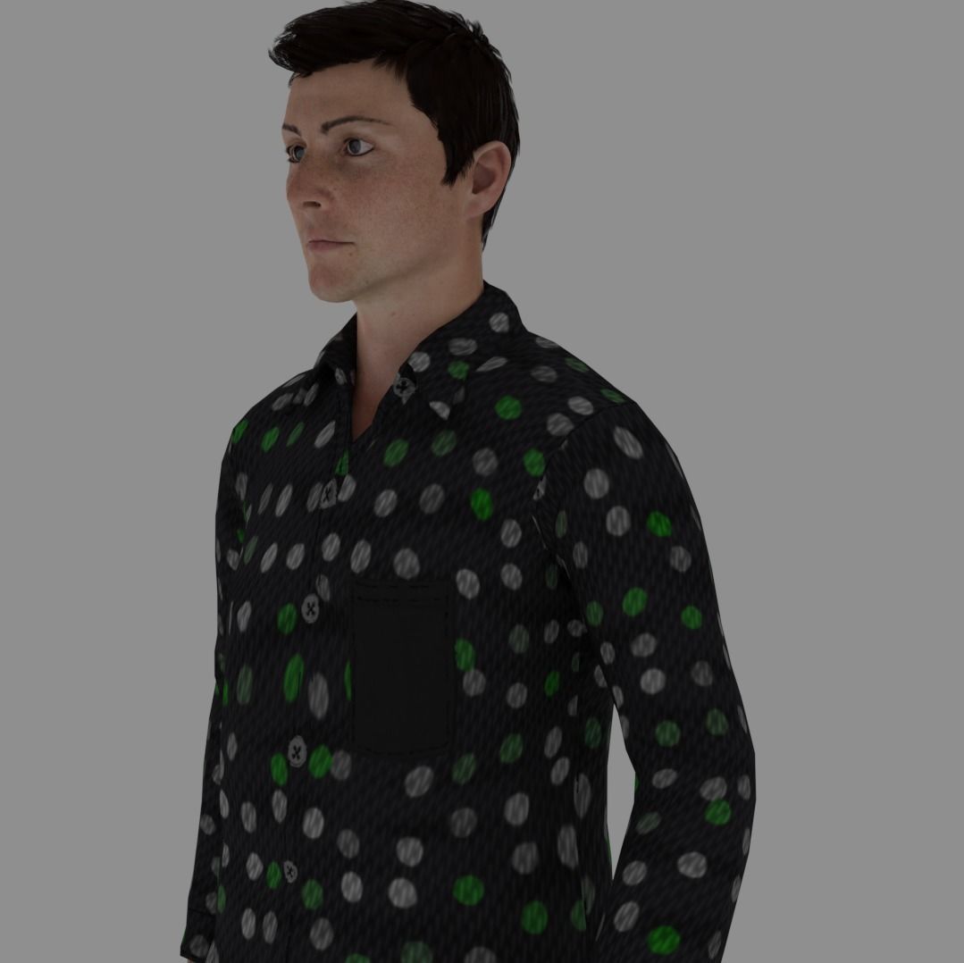 35 characters Pack 3D model_40