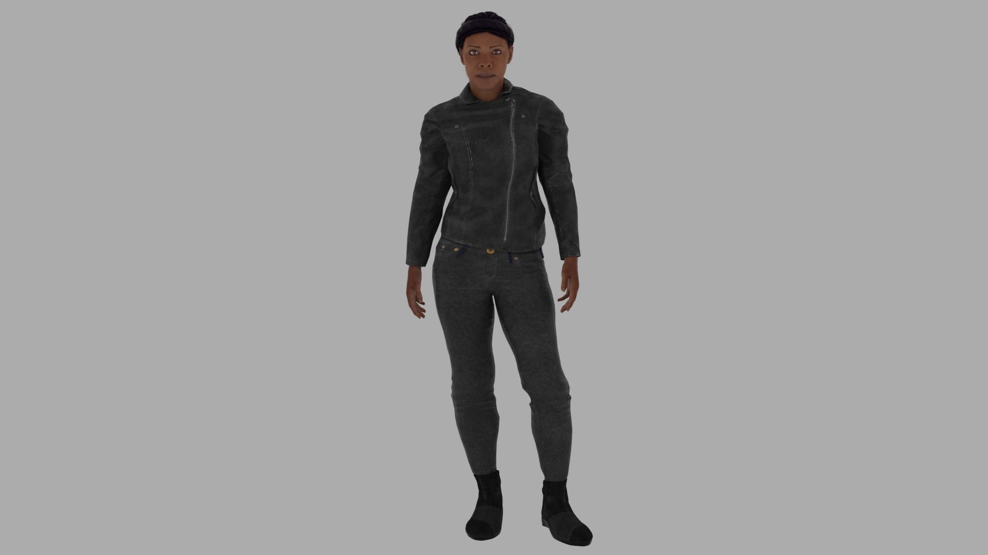 35 characters Pack 3D model_4