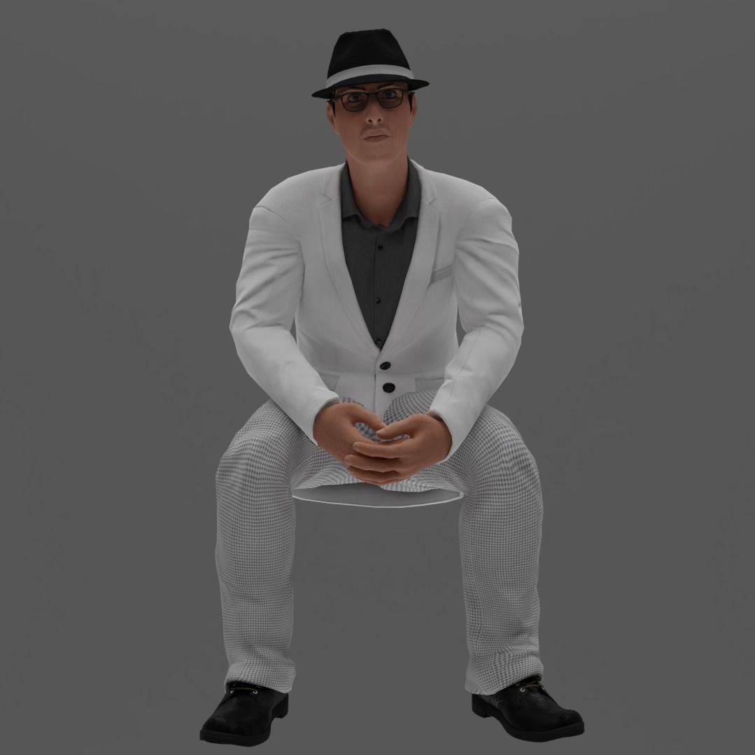 35 characters Pack 3D model_32