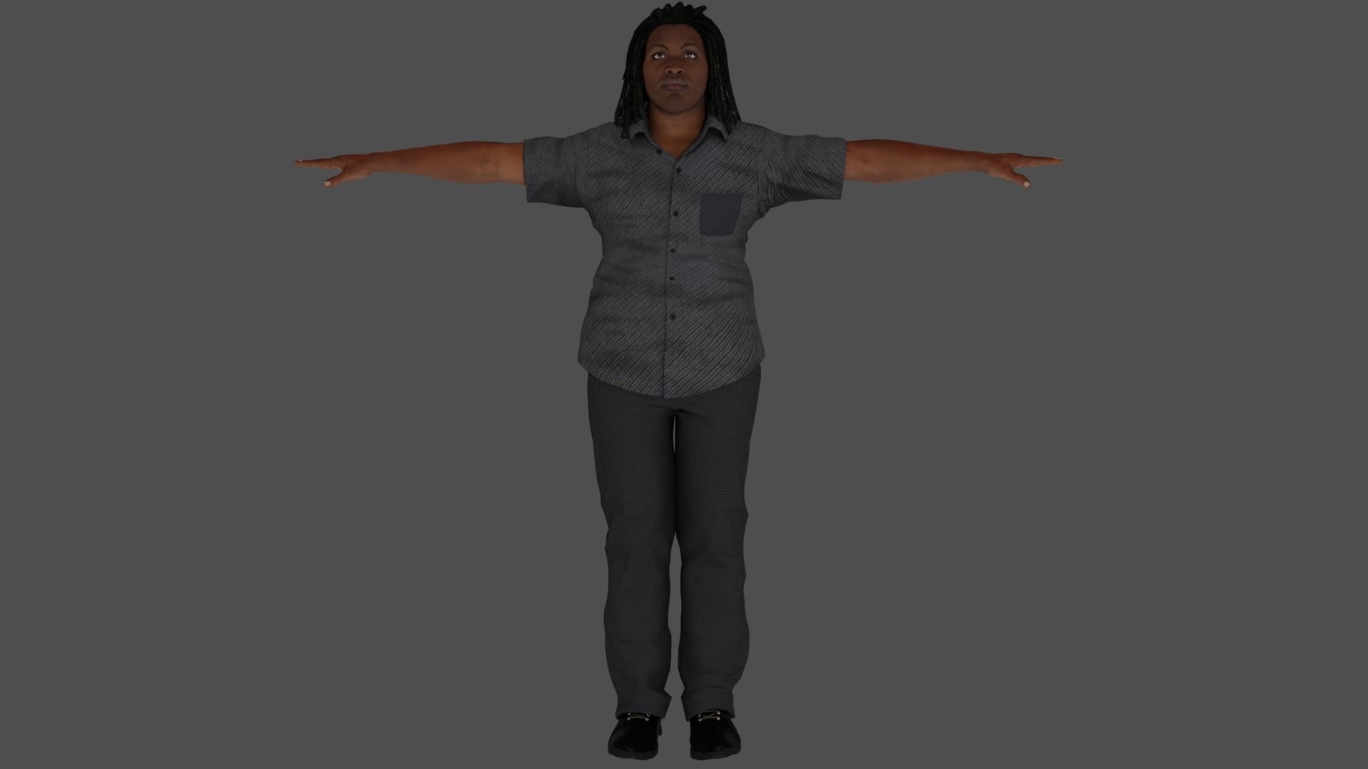 35 characters Pack 3D model_43