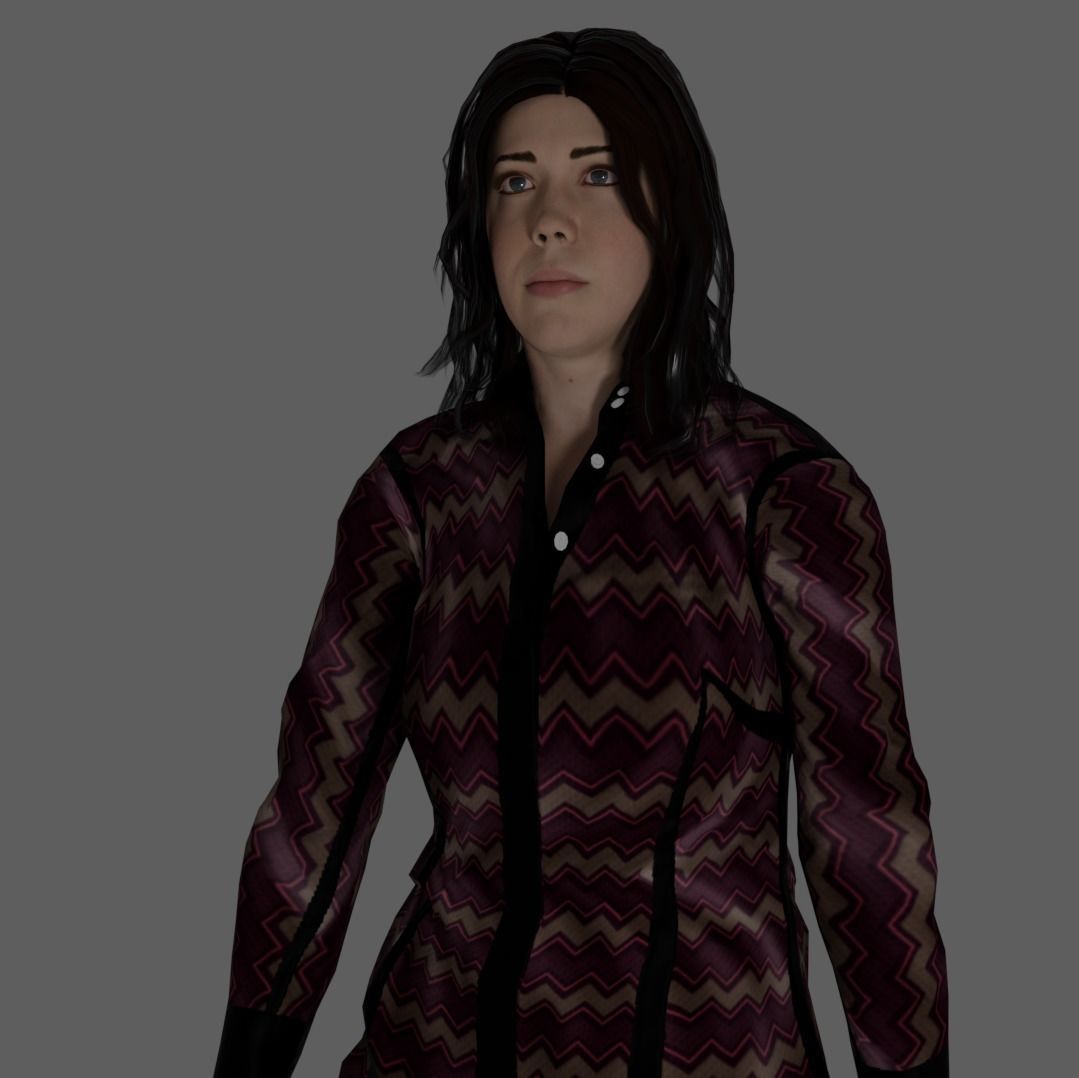 35 characters Pack 3D model_19