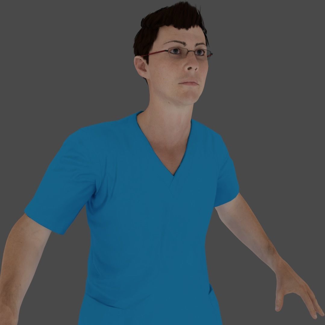 35 characters Pack 3D model_54