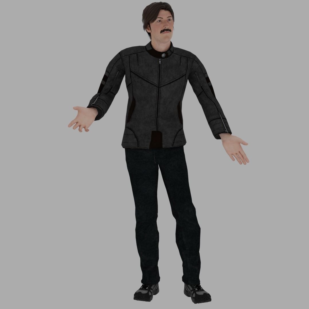 35 characters Pack 3D model_28