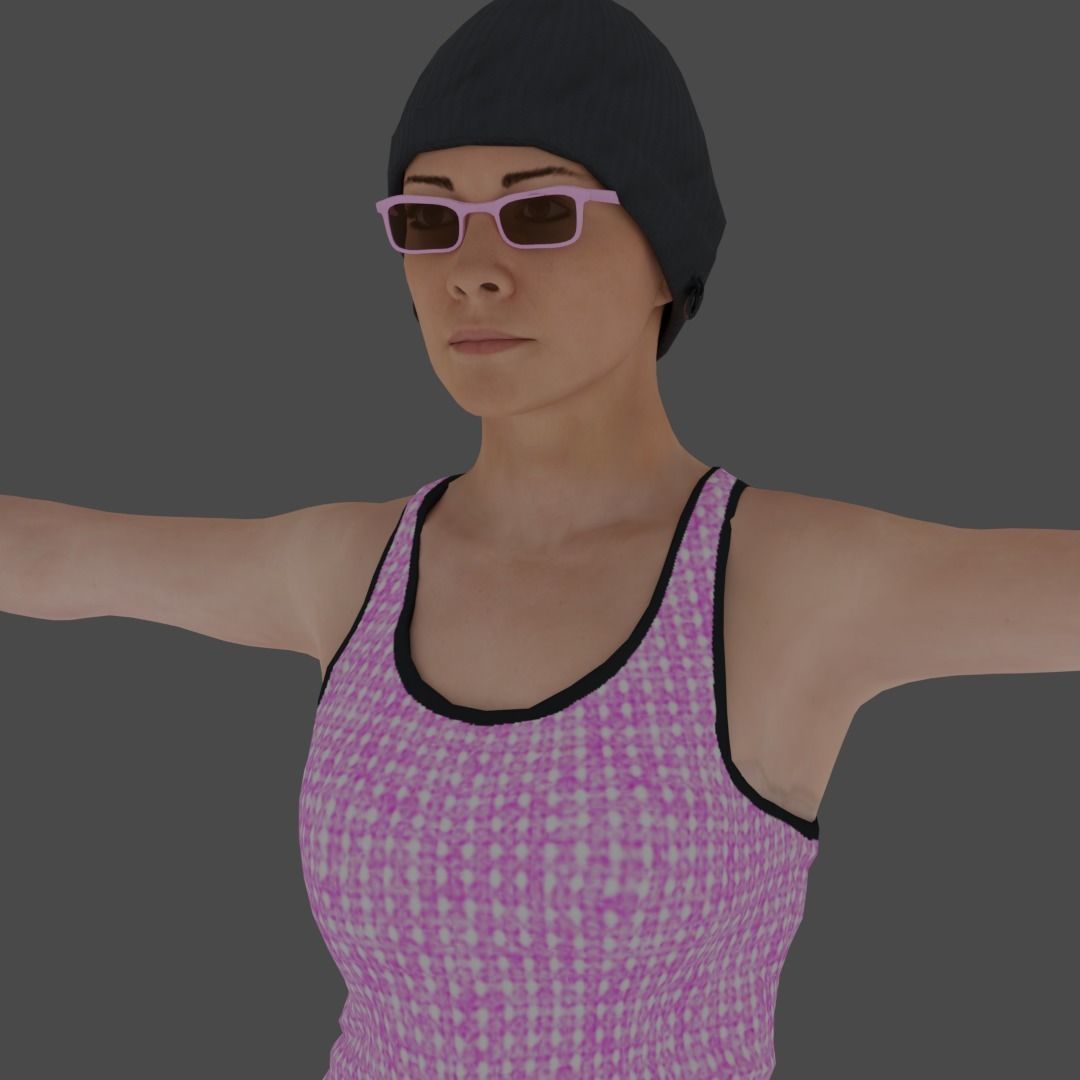 35 characters Pack 3D model_16