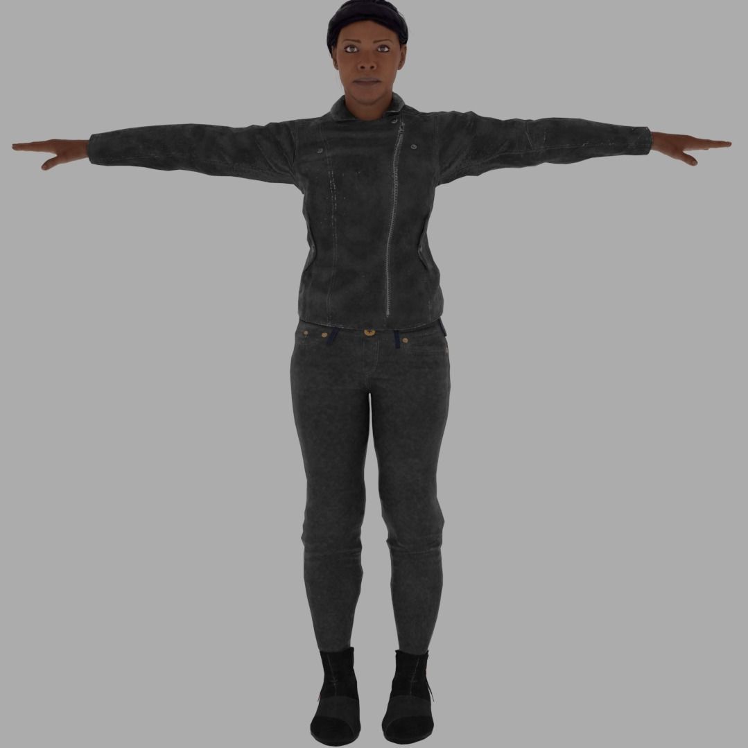 35 characters Pack 3D model_5