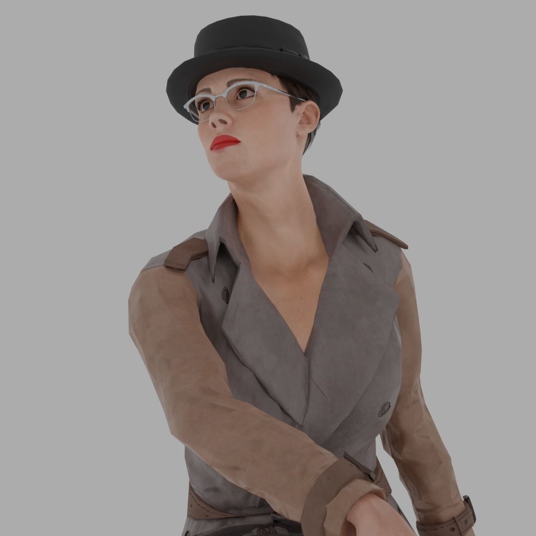 35 characters Pack 3D model_1