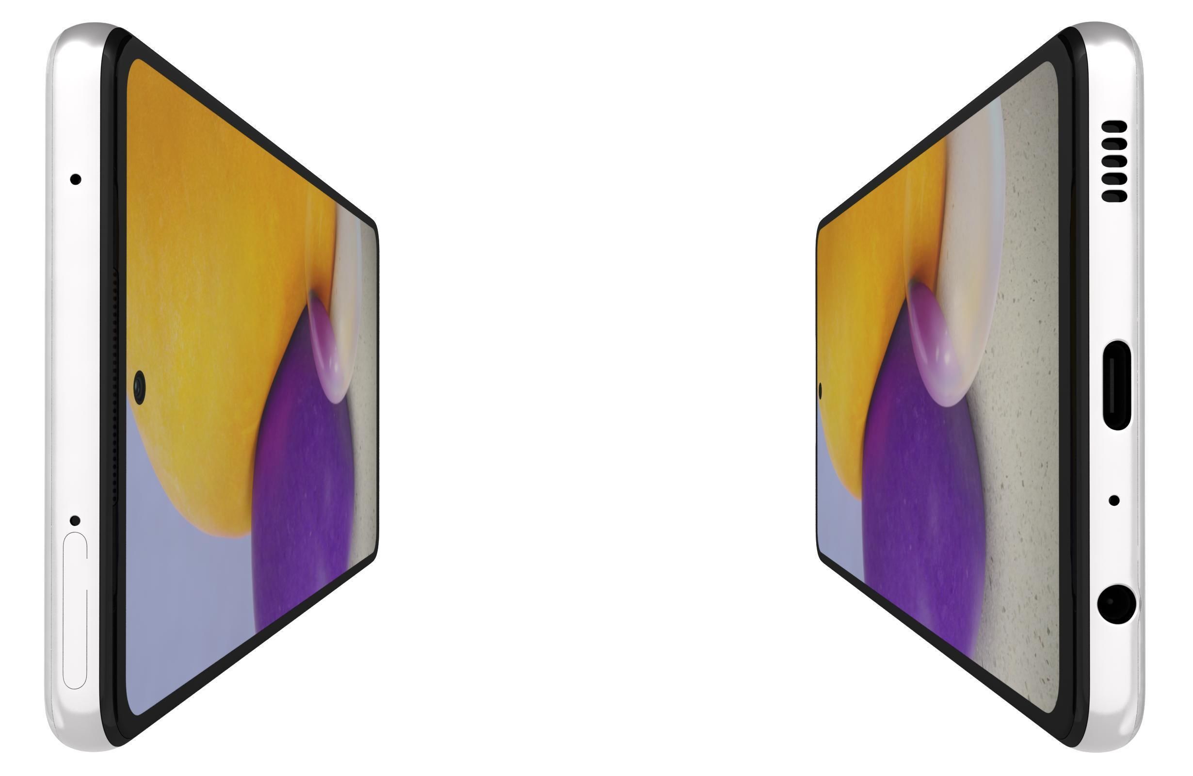 Samsung Galaxy A72 Awesome White 3D model_8