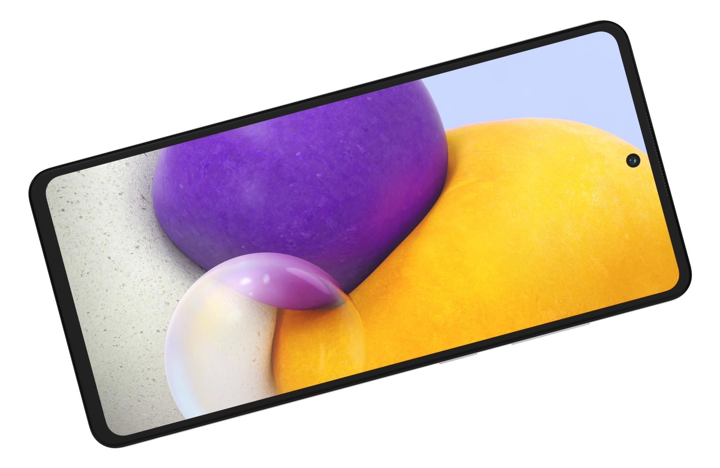 Samsung Galaxy A72 Awesome White 3D model_10