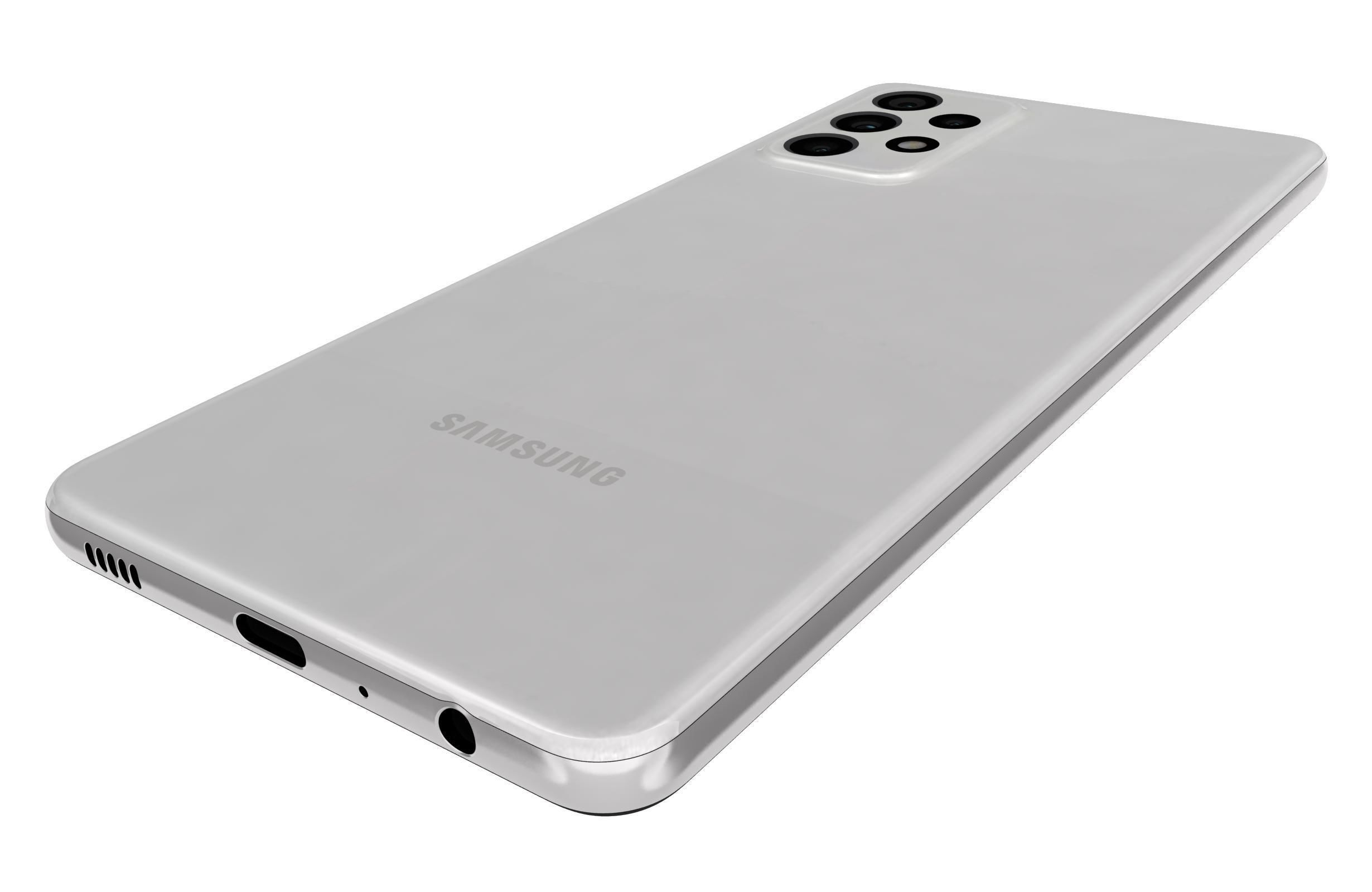 Samsung Galaxy A72 Awesome White 3D model_15