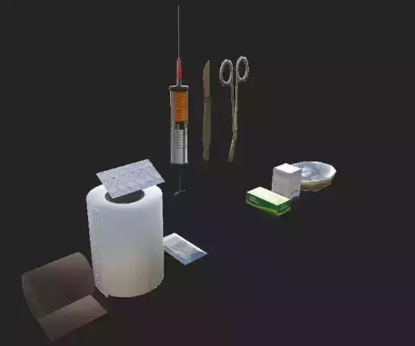 Medium Pack Medical props