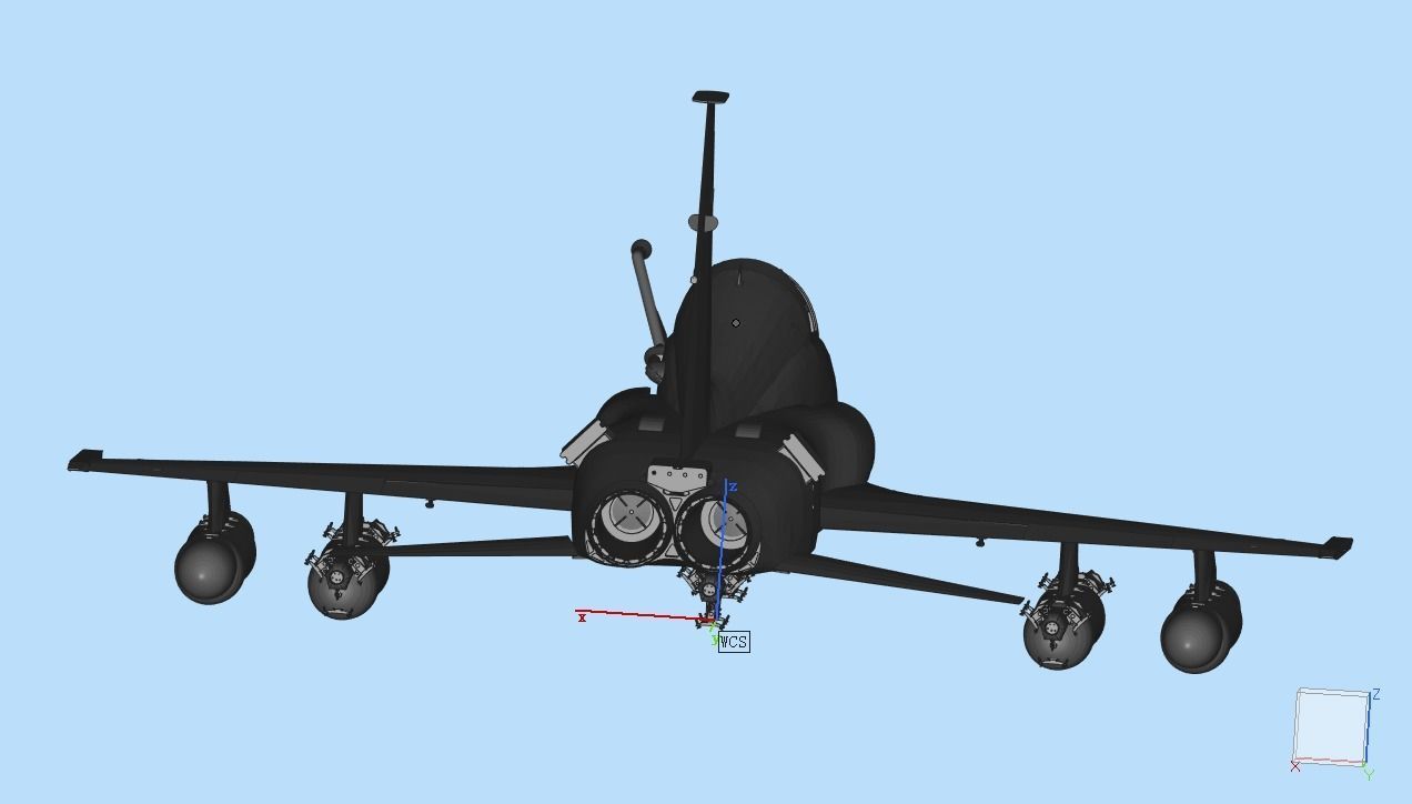 F-5A Freedom Fighter 3D model_12
