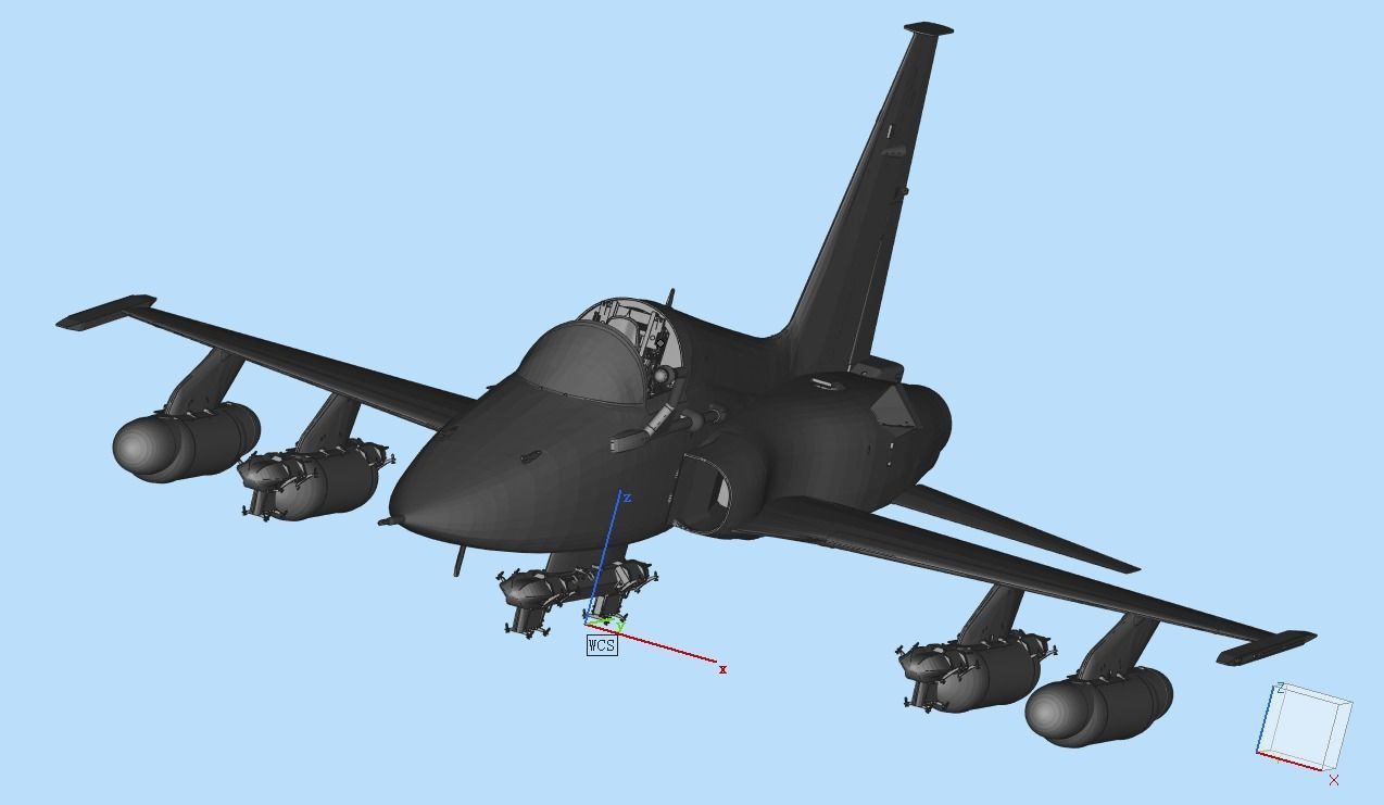 F-5A Freedom Fighter 3D model_11