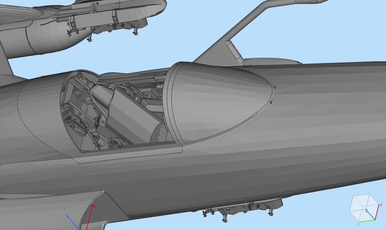 F-5A Freedom Fighter 3D model_13