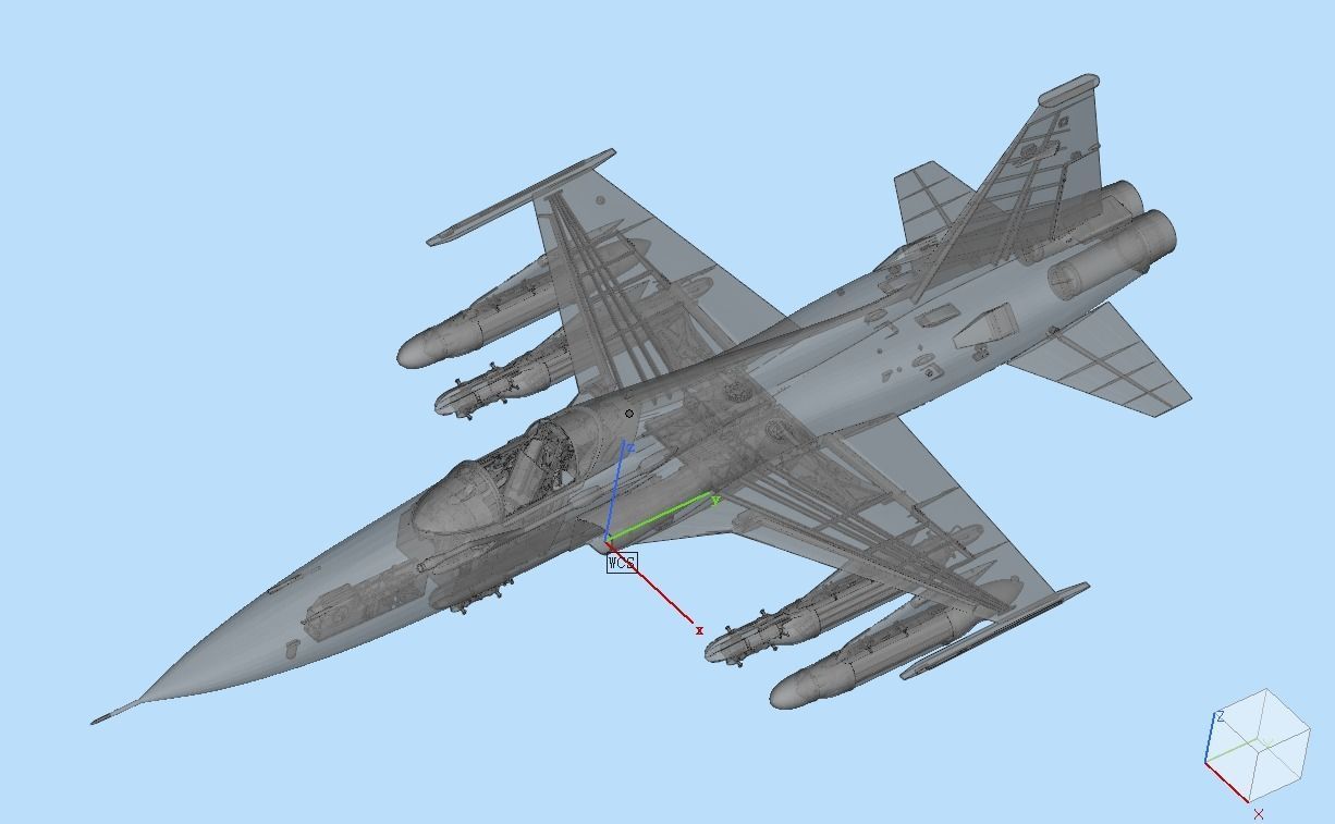 F-5A Freedom Fighter 3D model_6