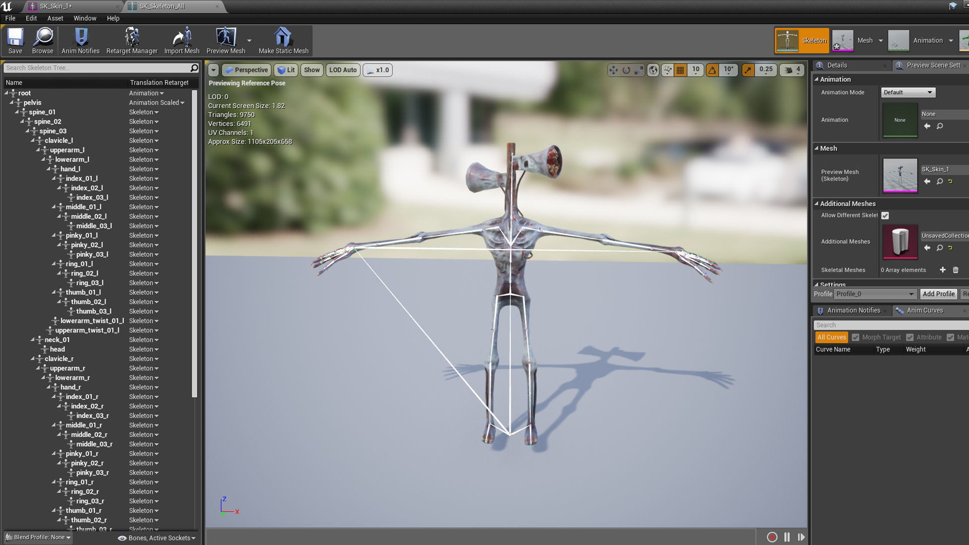 Siren Head Low-poly 3D model_15