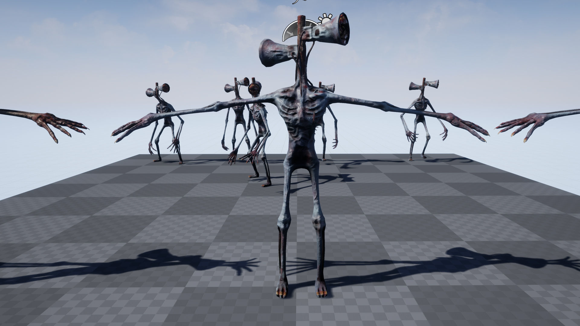 Siren Head Low-poly 3D model_12