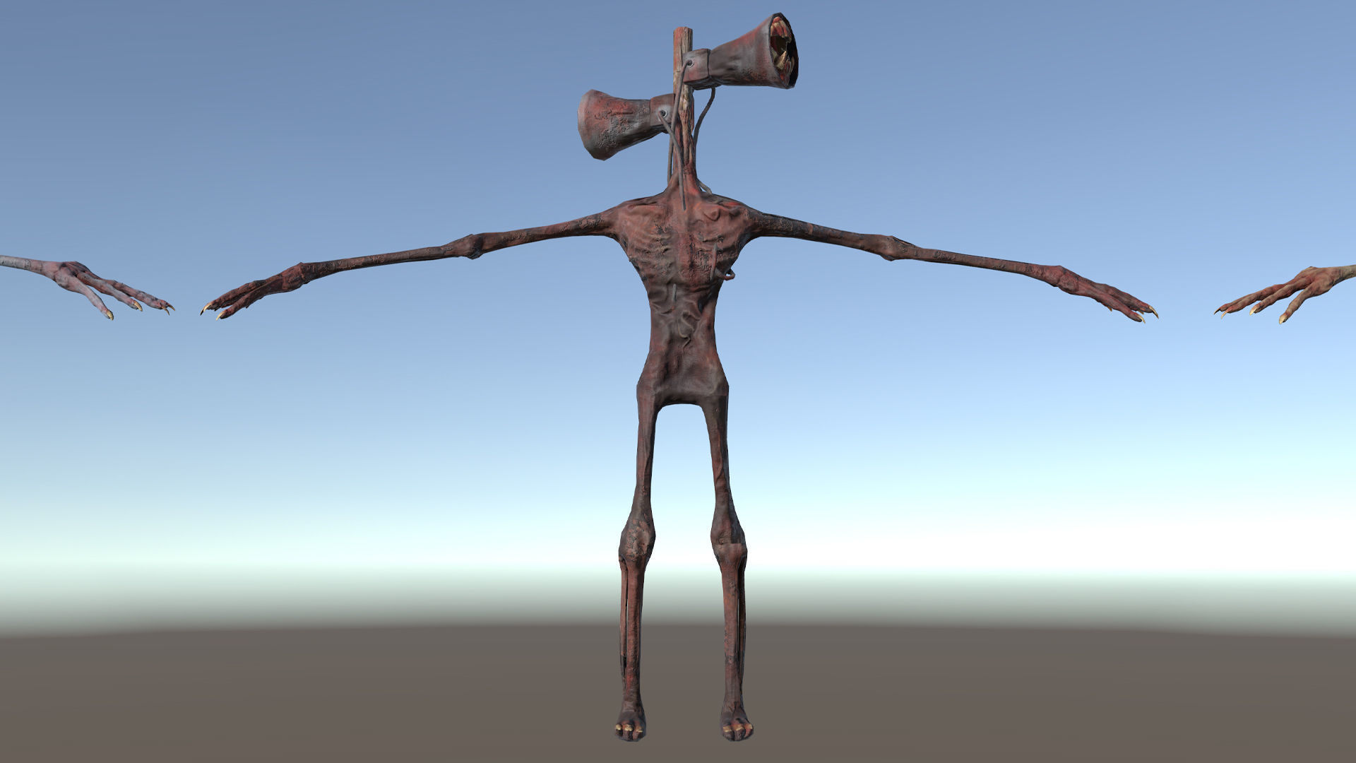 Siren Head Low-poly 3D model_17