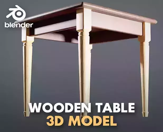 wooden table