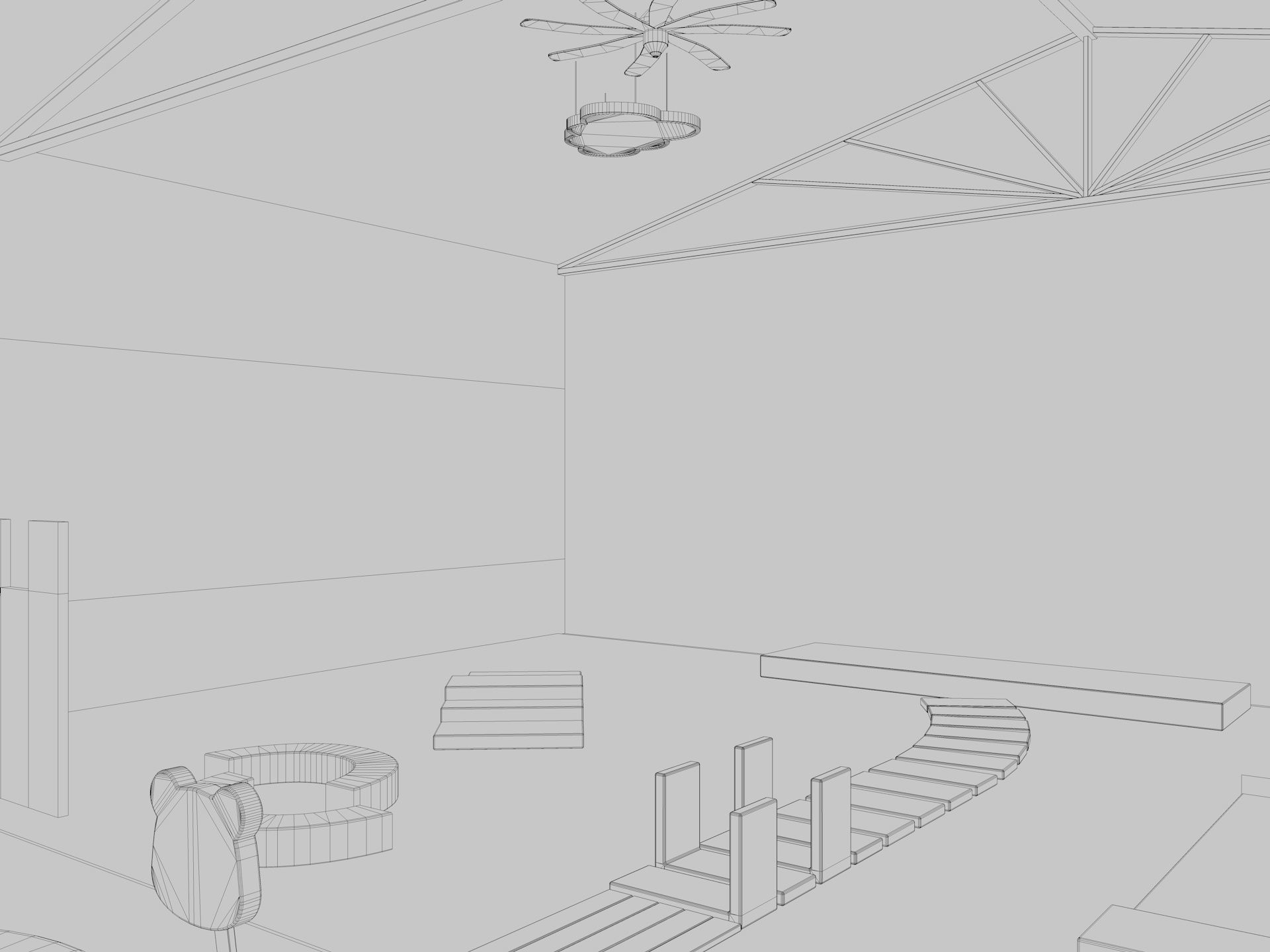 Nursery School Classroom 3D model_26