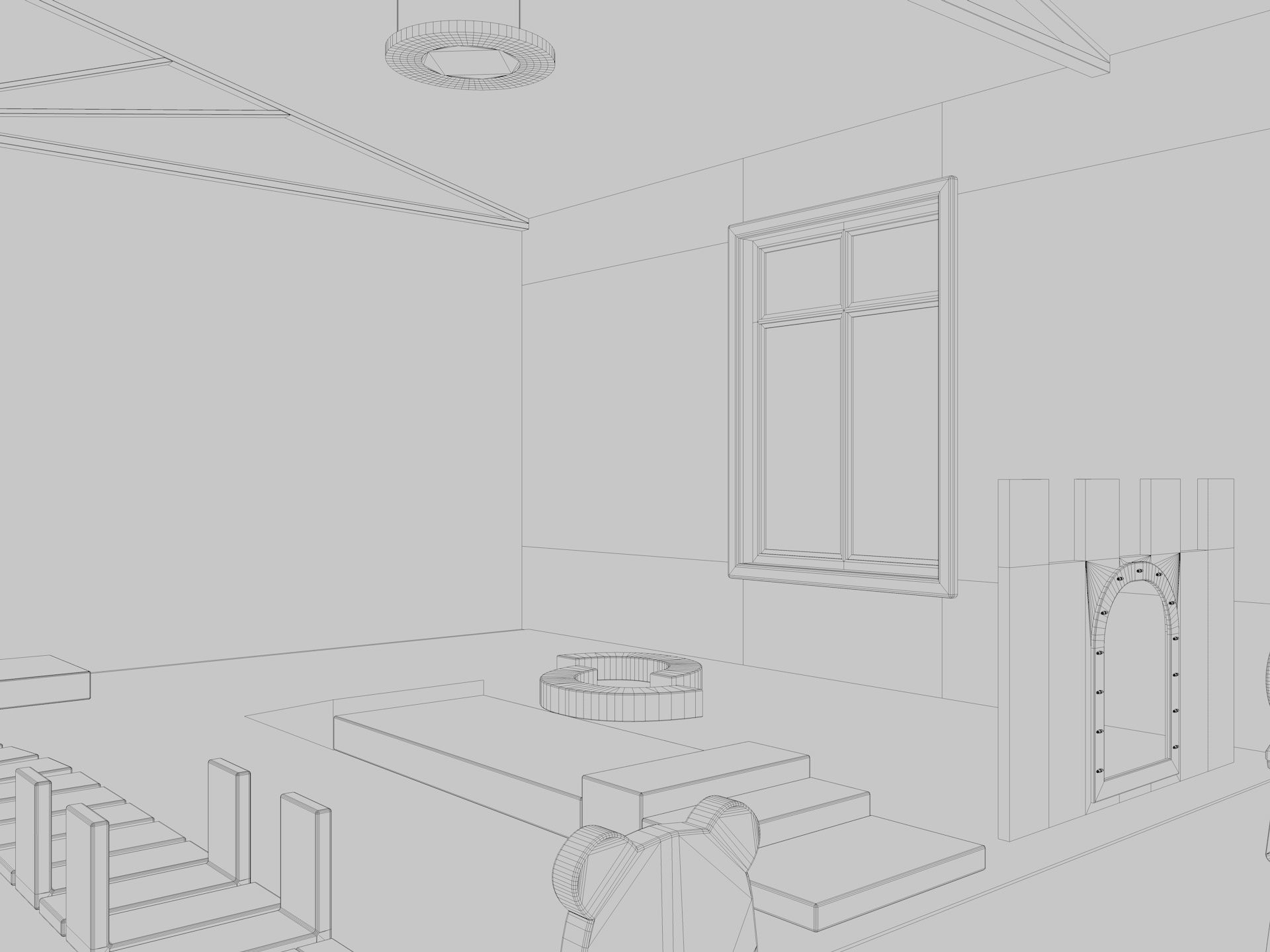 Nursery School Classroom 3D model_17