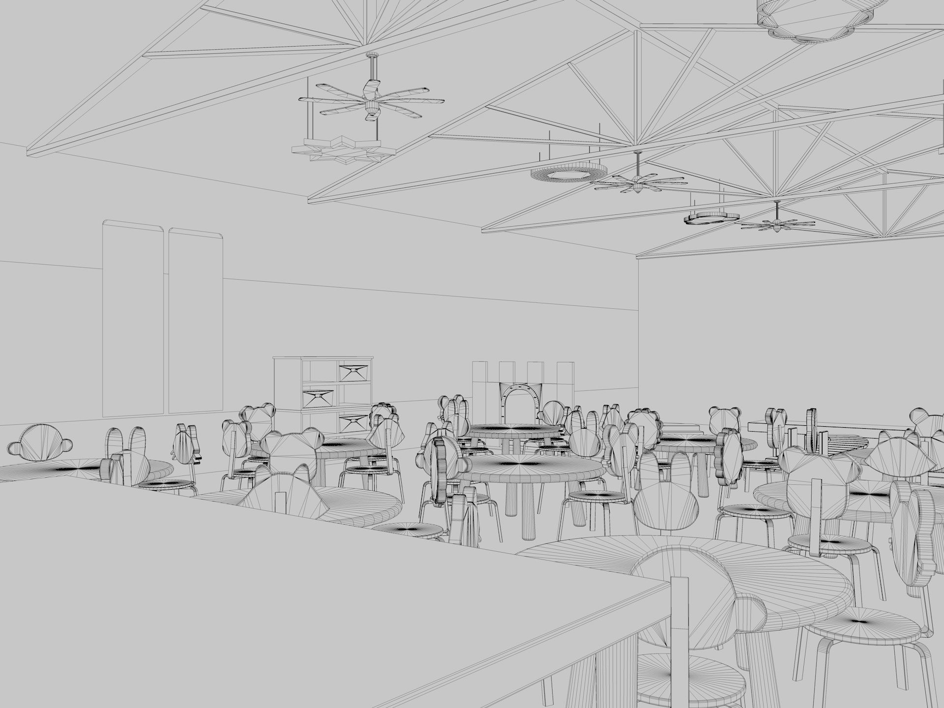 Nursery School Classroom 3D model_12