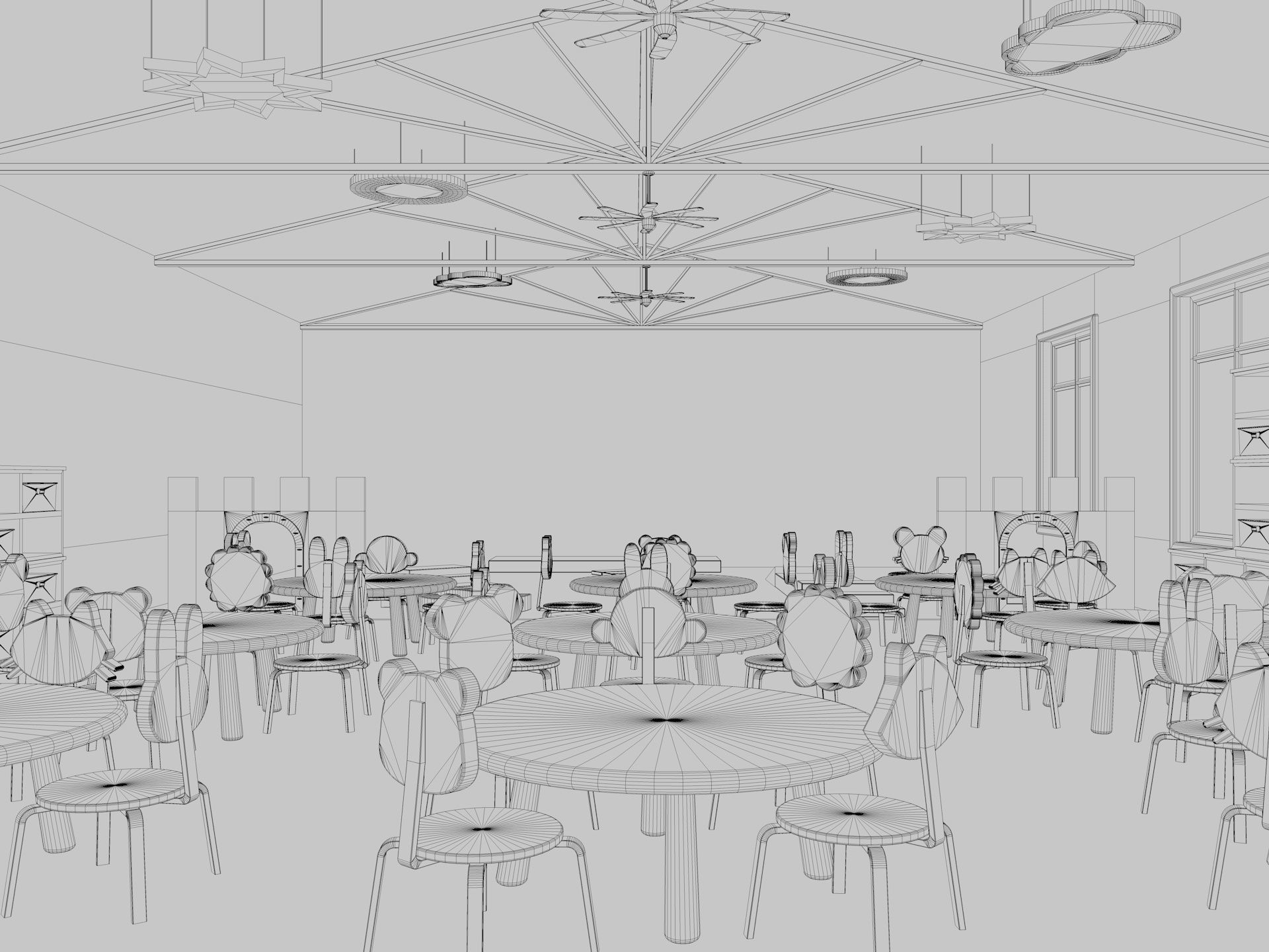 Nursery School Classroom 3D model_13